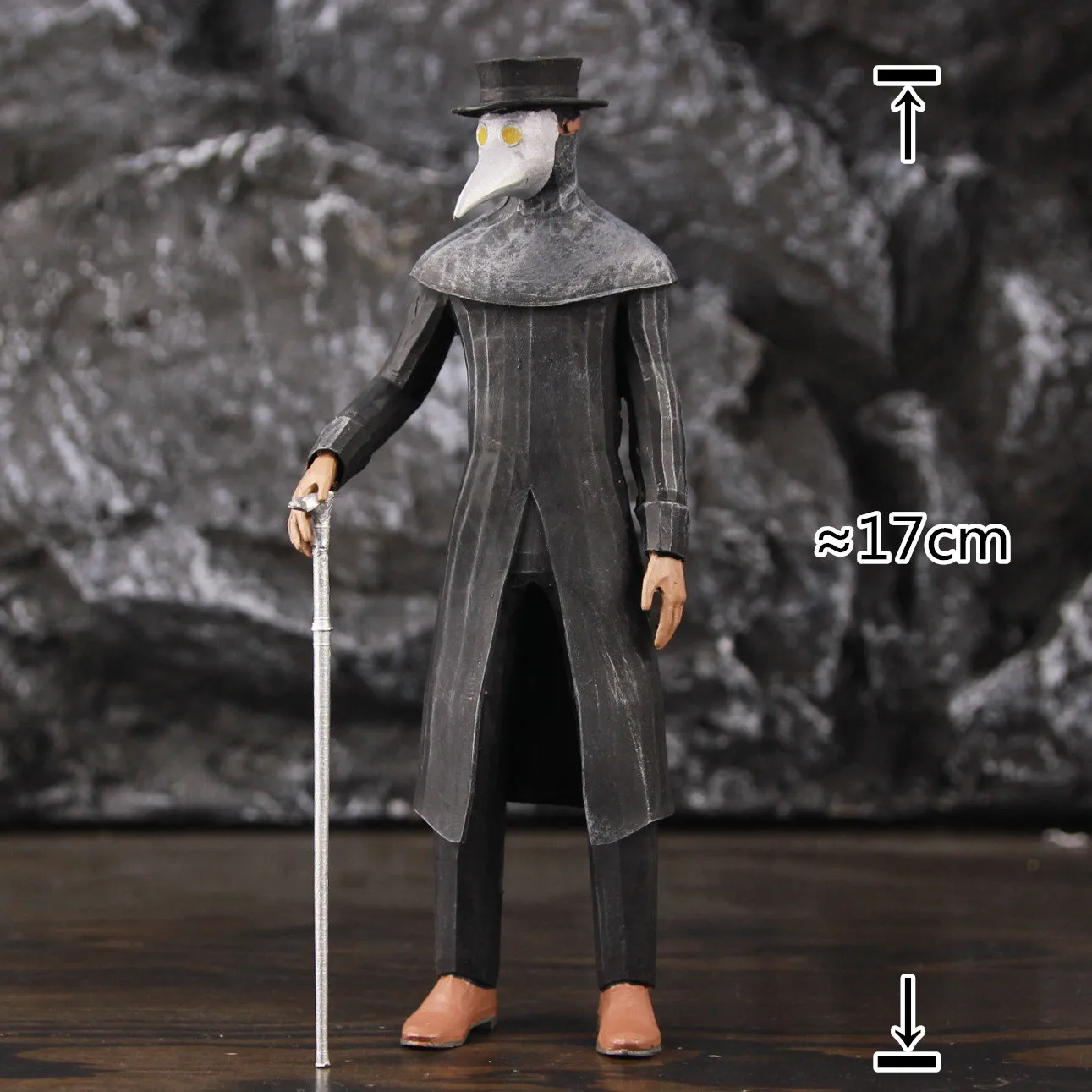 SCP-5000 Graphic Novel TPB & SCP-049 Plague Dr Action Figure by