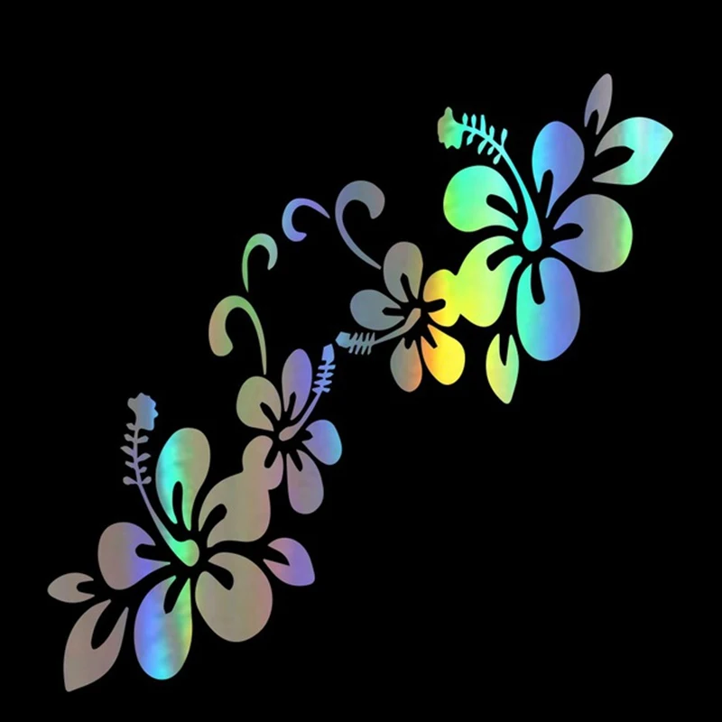 

Car Stickers, Flower Stickers, Car Doors and Windows, Reflective Laser Motorcycle Modeling, 3D Stickers, 20*8cm