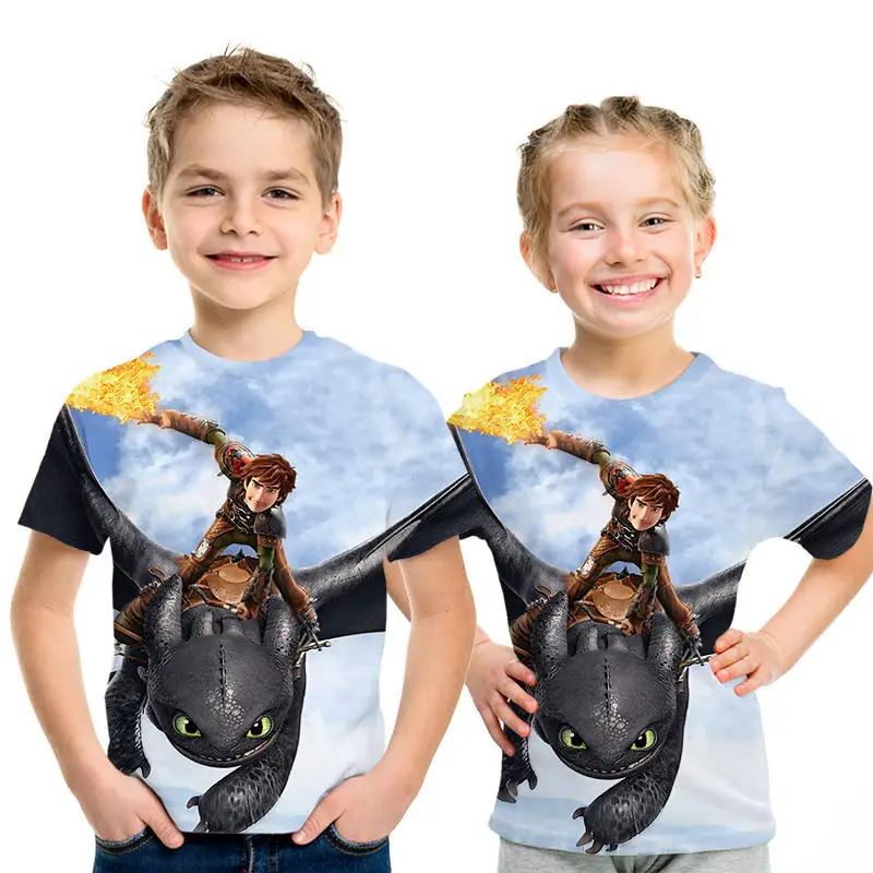 

summer New 2019 Kids shooting game T shirt children 3D Printed Brawl Stars T-shirt Cartoon Short sleeve Boys/girl size100-160CM