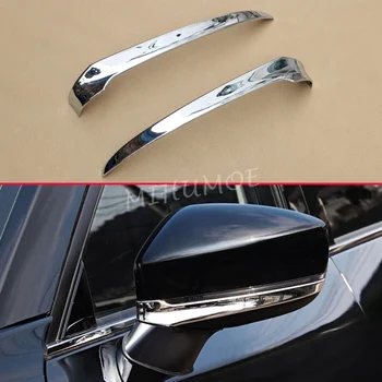 

For Mazda CX-5 KF 2017 2018 2019 2020 Chrome Side Mirror Strips CX5 2nd Rearview Trims Cover Molding