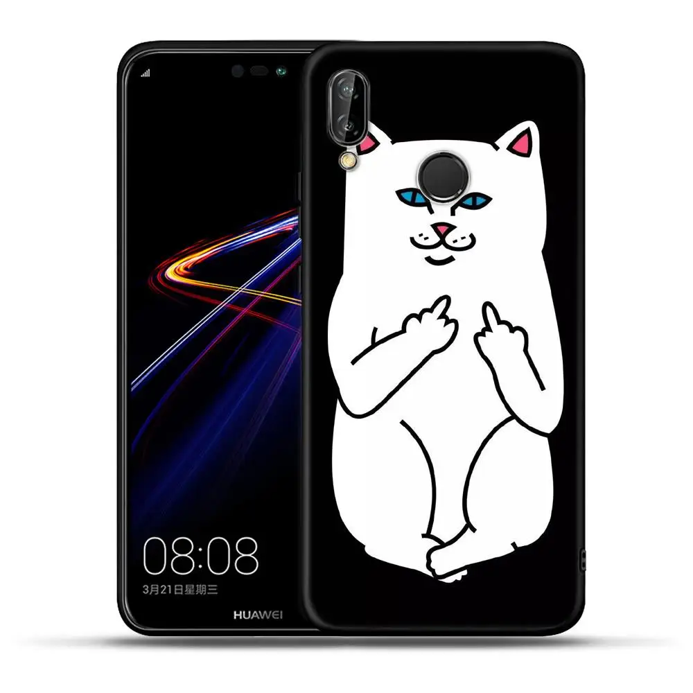 Милый мультяшный чехол для huawei P20 P30 Pro mate 10 20 Lite Y5 Y6 Y7 Y9 Prime P Smart Plus чехол s силиконовый чехол Coque Etui