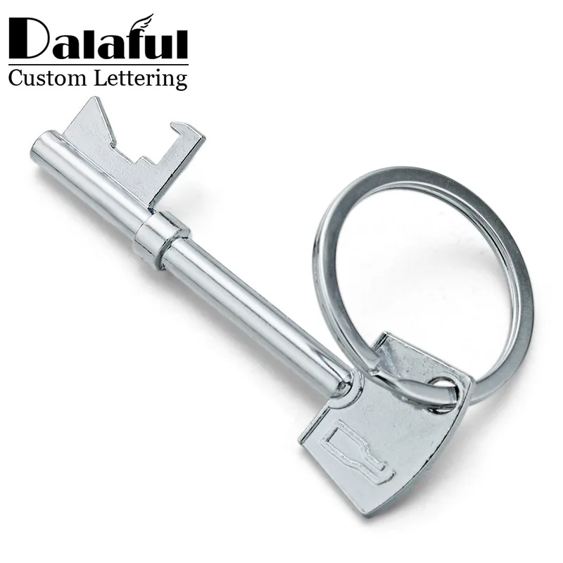 

Dalaful Chic Key Keychain Beer Opener Bottle Retro Men For Car Multifunctional Treasure Chest Key Chain Ring Holder K379