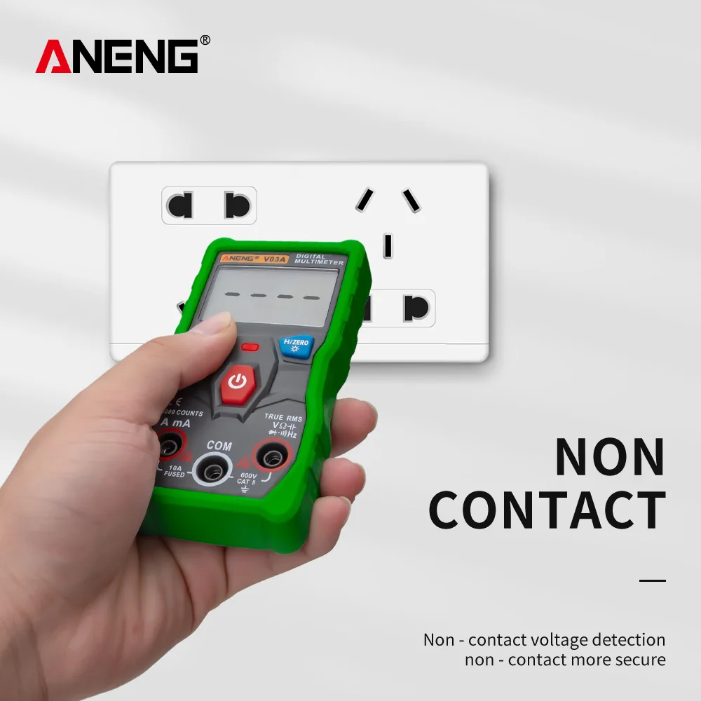 ANENG V03A мультиметр мультиметры цифровой тестер авто цифровые напряжения