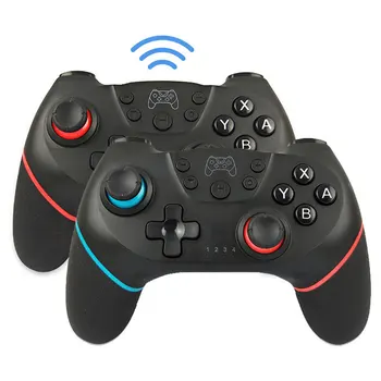 

6-axis Gyroscope Vibration Gamepad Bluetooth Dual Shock Game Controller Wireless Joystick for Nintendo Switch