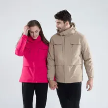 Осень и зима стиль уличная эластичность тренчкот Мужская дышащая теплая осенняя и зимняя куртка мужская настраиваемая