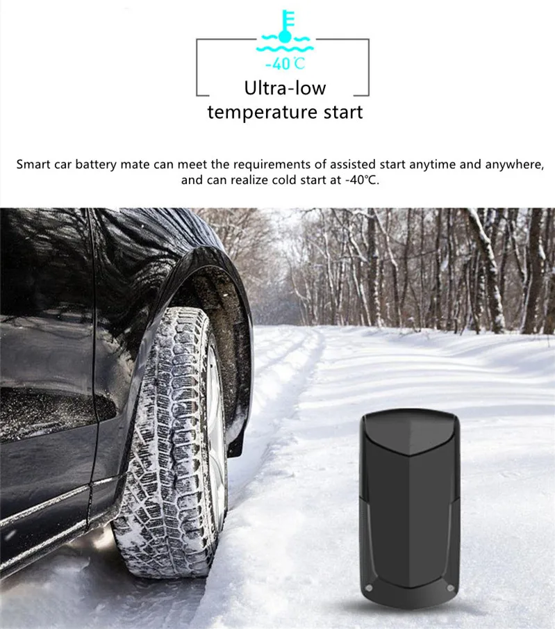 GKFLY Super Capacitor Car Jump Starter Car Battery Companion No battery