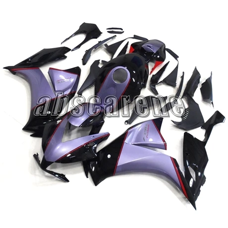 Полные Обтекатели для Honda CBR1000RR 2008 2010 2011 CBR 1000RR 08 10 11 впрыски ABS пластиковые мотоциклетные фиолетовые черные чехлы