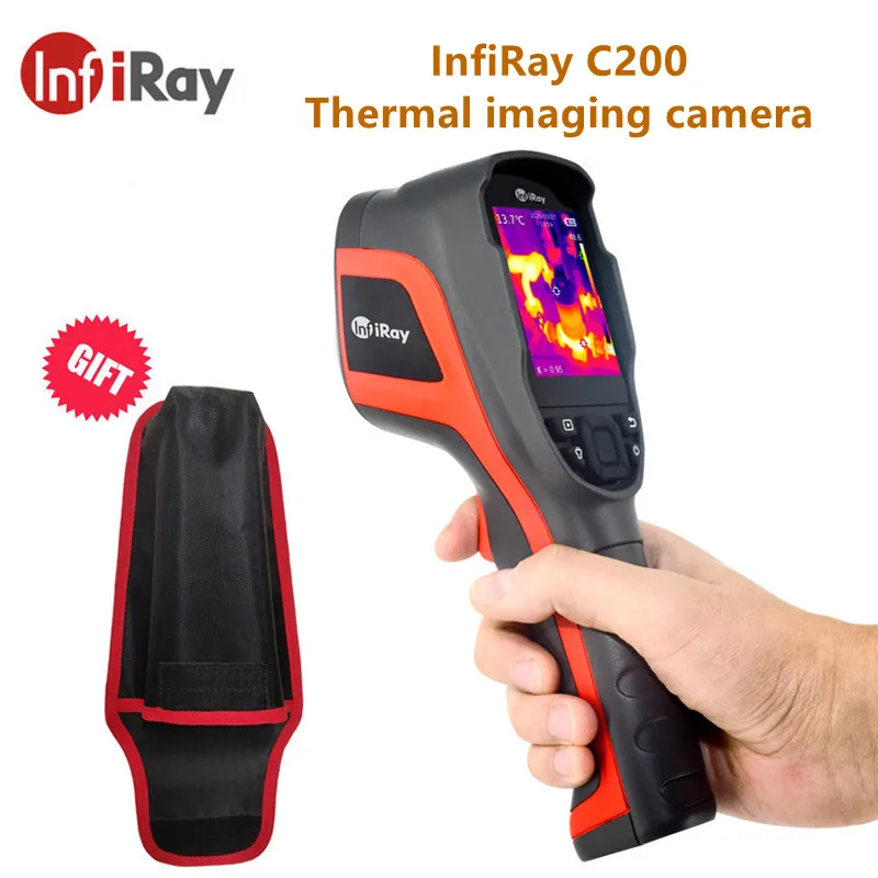 Инфракрасный Тепловизор INFIRAY C200 высокоточный тепловизор с заземлением