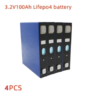 

4PCS New LiFePO4 3.2V 100Ah Battery With Busbars For 12V 100Ah Battery apck