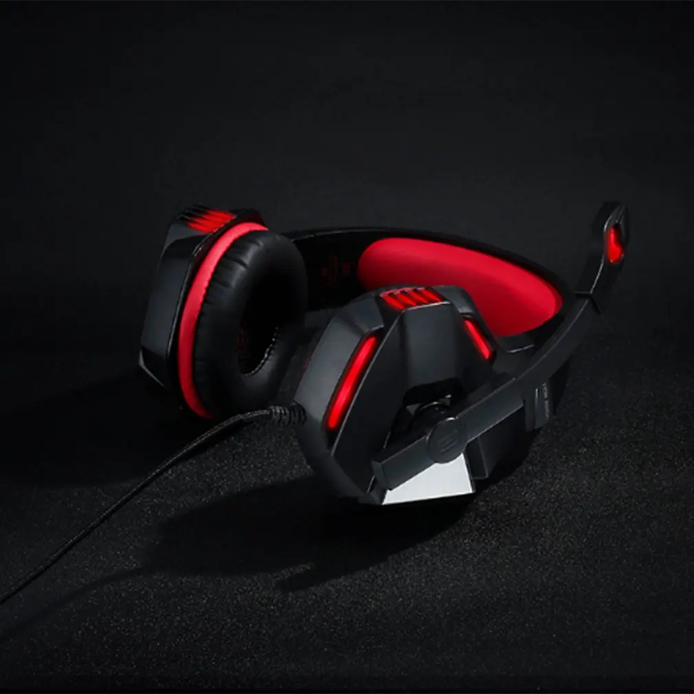 Skin-Friendly Vibration G7500 PC Gaming Wired Headset For Computer Games with Microphone For PC Desk Double insert