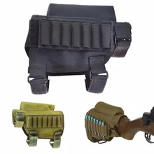 Регулируемая тактическая прикладочная винтовка для щек, сумка для отдыха, держатель для пули, сумка, аксессуары для улицы, нейлоновая тактическая сумка для пули