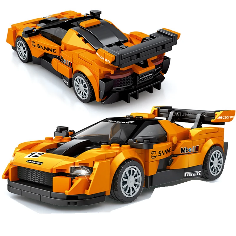 2021 новый скоростной Чемпион Серизе Mc-Laren P1 Senna знаменитый суперкар гоночный