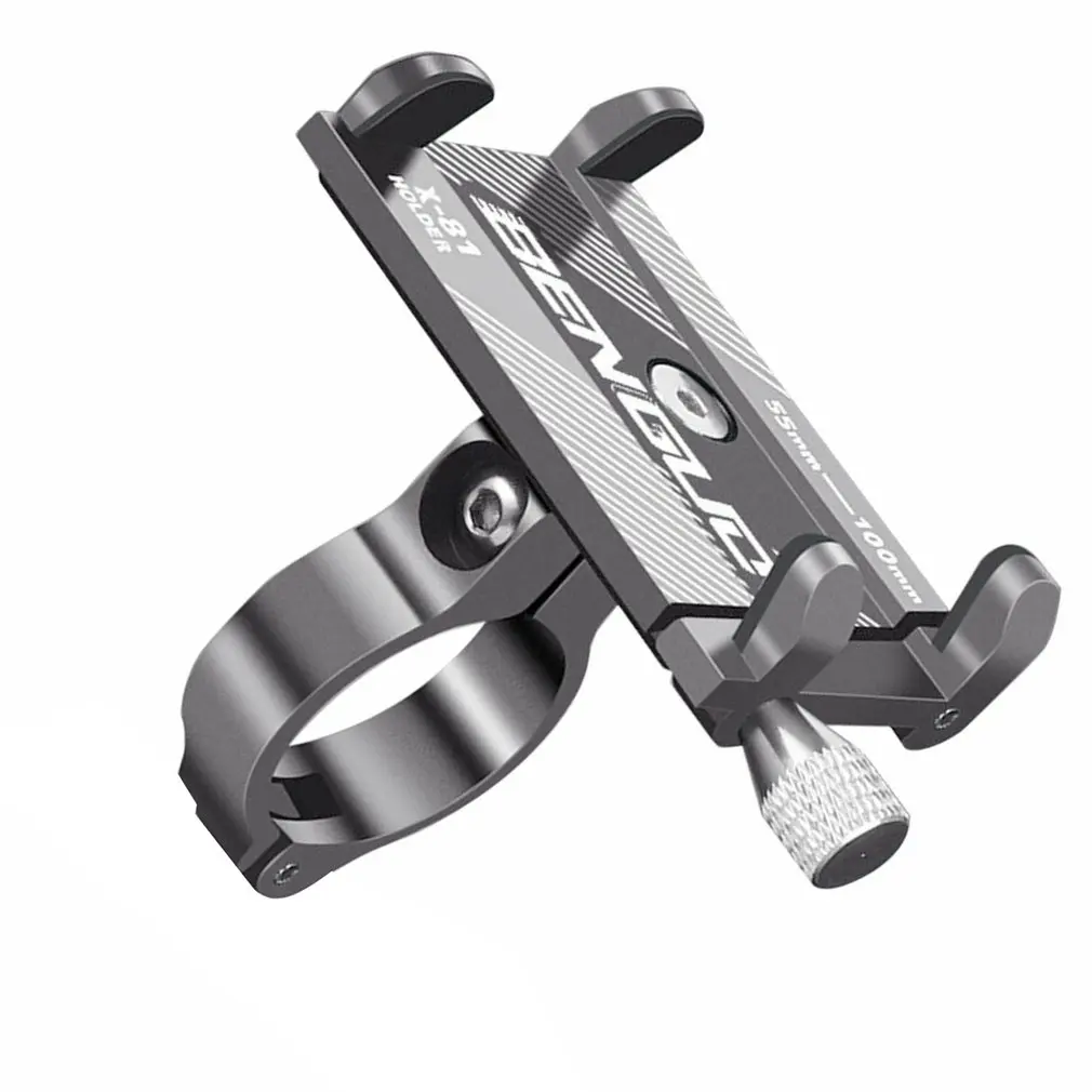 Aluminum Motorcycle Bike Bicycle Holder Mount Handlebar For Cell Phone GPS Mounting frame shockproof