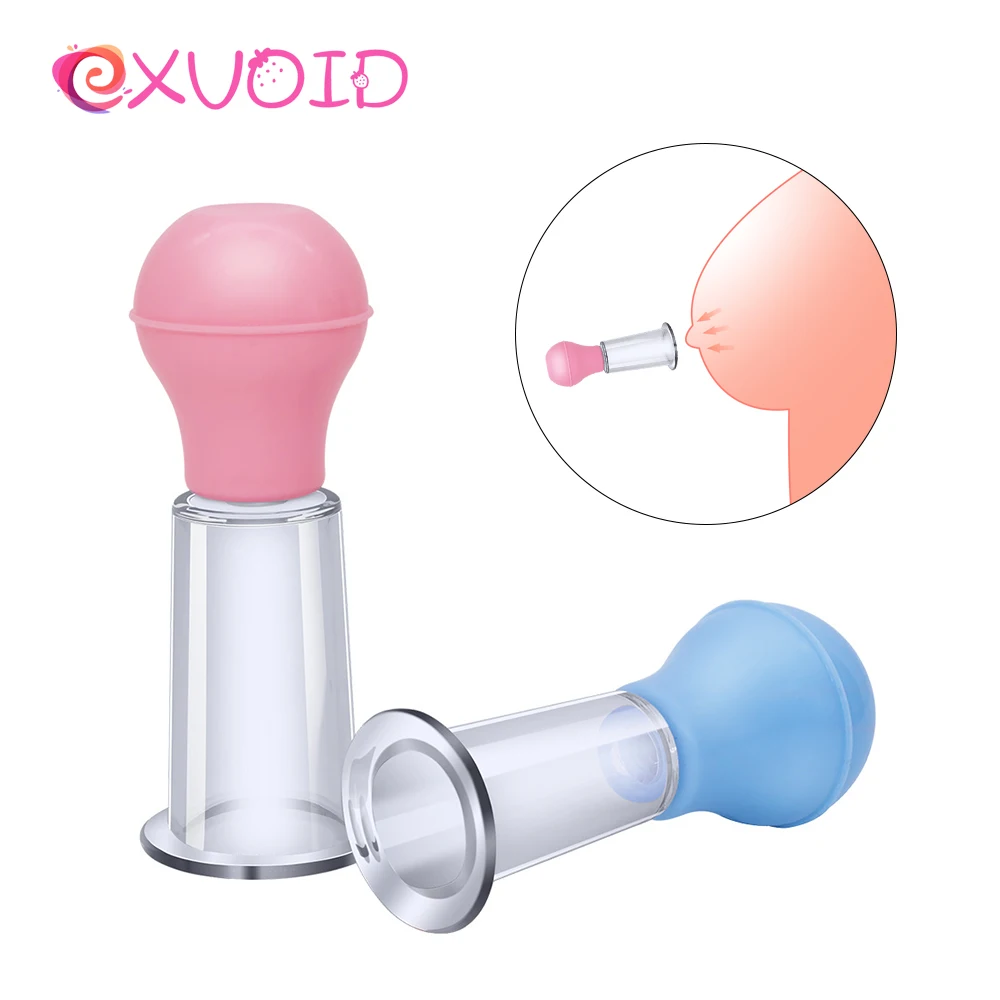 Вакуумный увеличитель сосков EXVOID груди Стимуляция клитора интимные игрушки для