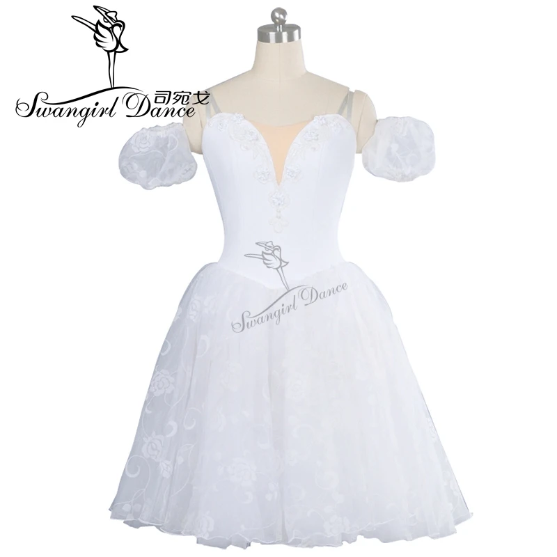 adult white swan lake romantic ballet tutu dress girls giselle ballet costume for sale women professional tutu dress BT8901