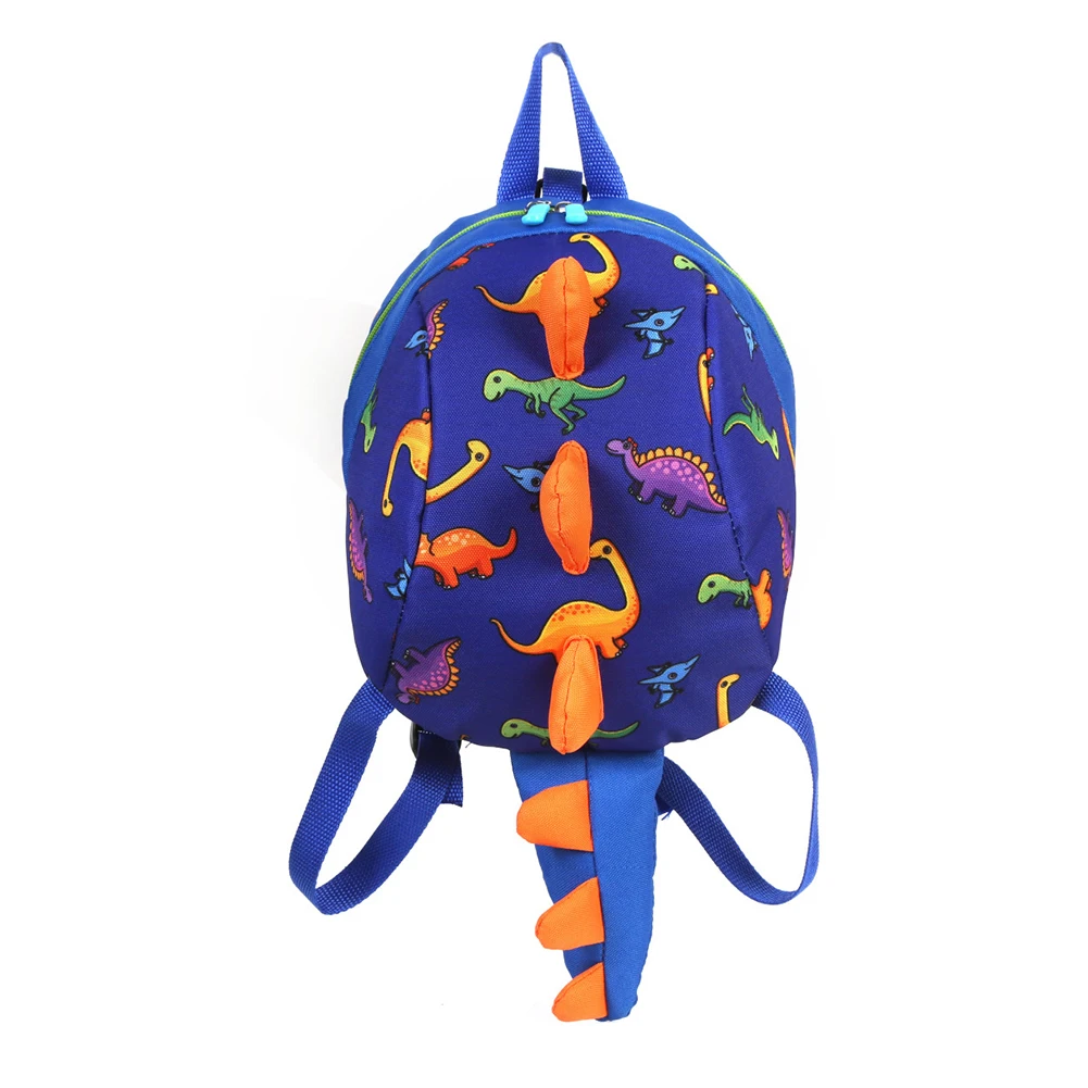 Нашивки милых динозавров детей анти-потери Рюкзак в детский сад школьная сумка с поводком