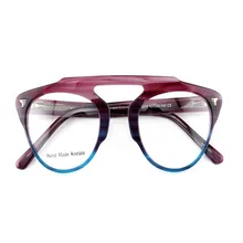 MONGOTEN новые женские Модные ацетат полного обода близорукость очки фирменный дизайн прозрачные линзы Ретро оправа для очков женщин