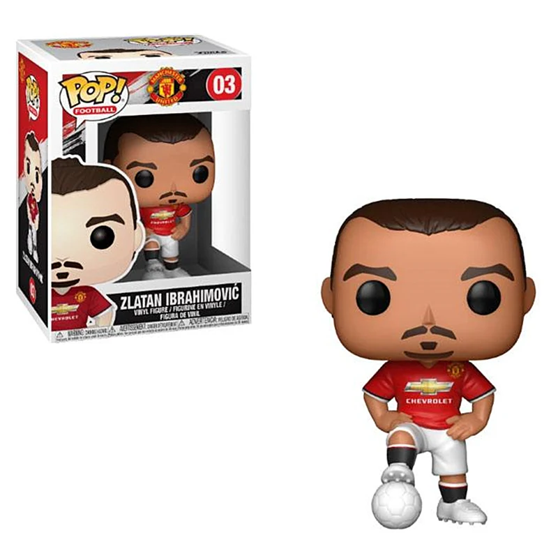 FUNKO POP football Stars robero Firmino Mohamed Salah Sadio Mane Romelu фигурки Куклы Игрушки Подарки на день рождения для детей - Цвет: with box 03