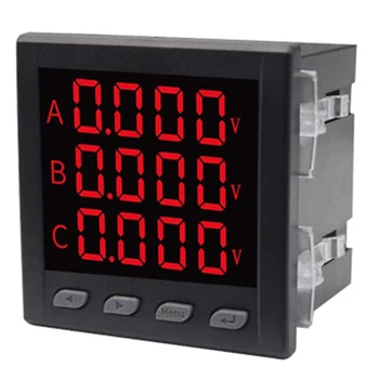 

New Digital Three-Phase Multi-Function Voltage Current Meter Voltmeter Ammeter Smart Instrument High Quality