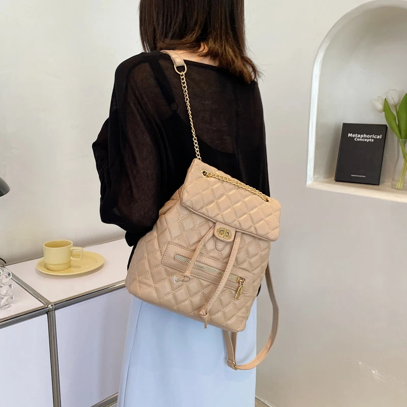 Fashion Small Women Backpack High Quality Youth Leather Backpacks for Teenage Girls Female School Shoulder Bag Bagpack Mochila fashionable travel backpacks