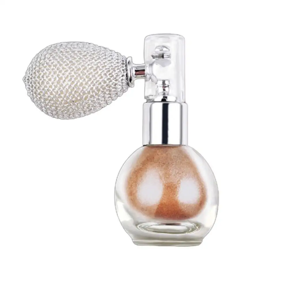 Glow Kit хайлайтер макияж Мерцающий Порошок хайлайтер палитра база осветитель изюминка лица Контур Золотой бронзатор - Цвет: D