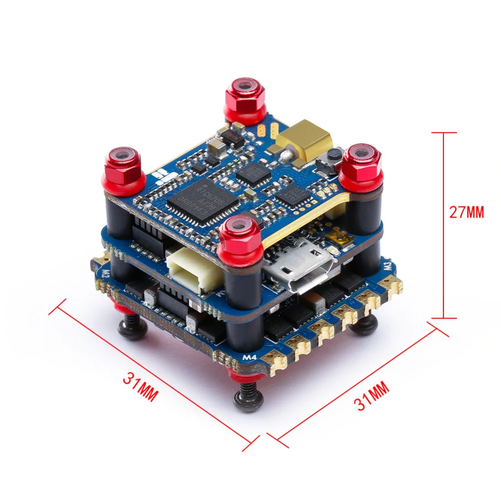 IFlight SucceX F4 мини игровые джойстики 35A Blheli_32 2-6S 4 в 1 ESC 5,8G 25/100/200 мВт Smartaudio VTX для FPV Квадрокоптер Радиоуправляемый квадрокоптер