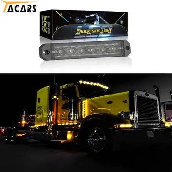 

LED Side Marker Lights Police led light Strobe flasher 12/24V Truck Trailer Pickup Lorries Bus Side Marker Indicators Light