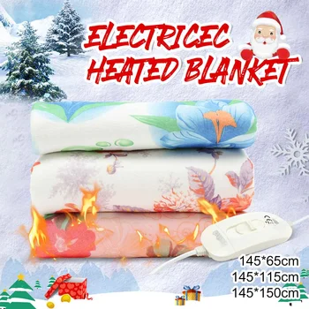 

220V Electric Blanket Heater 3/2/1 person Warmer Pads Body Heated Blanket Thermostat Electric Heating Blanket Electric Heating