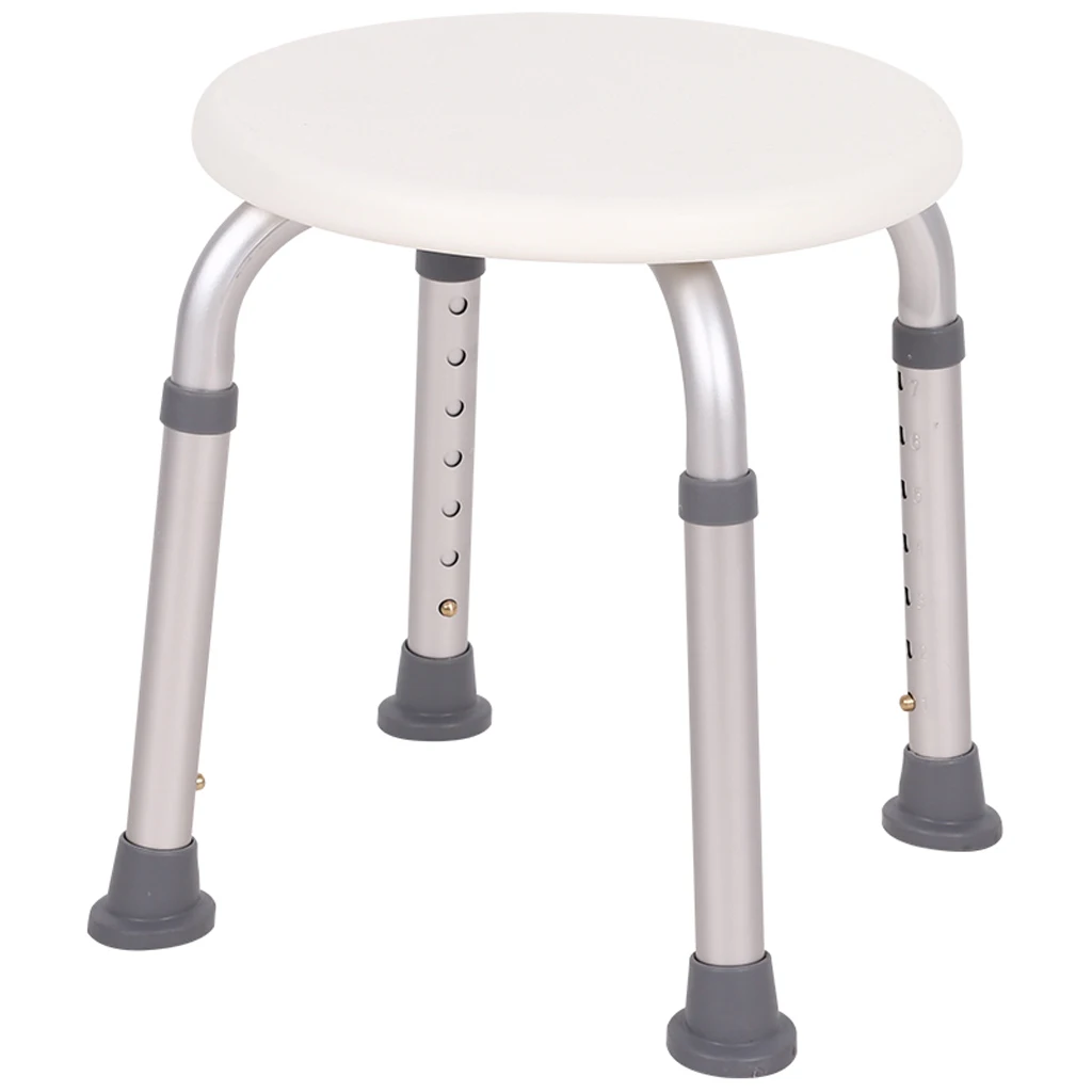 

Shower Chair, Free Adjustable Shower Stool Tub Chair and Bathtub Seat Bench with Anti-Slip Foot Tip