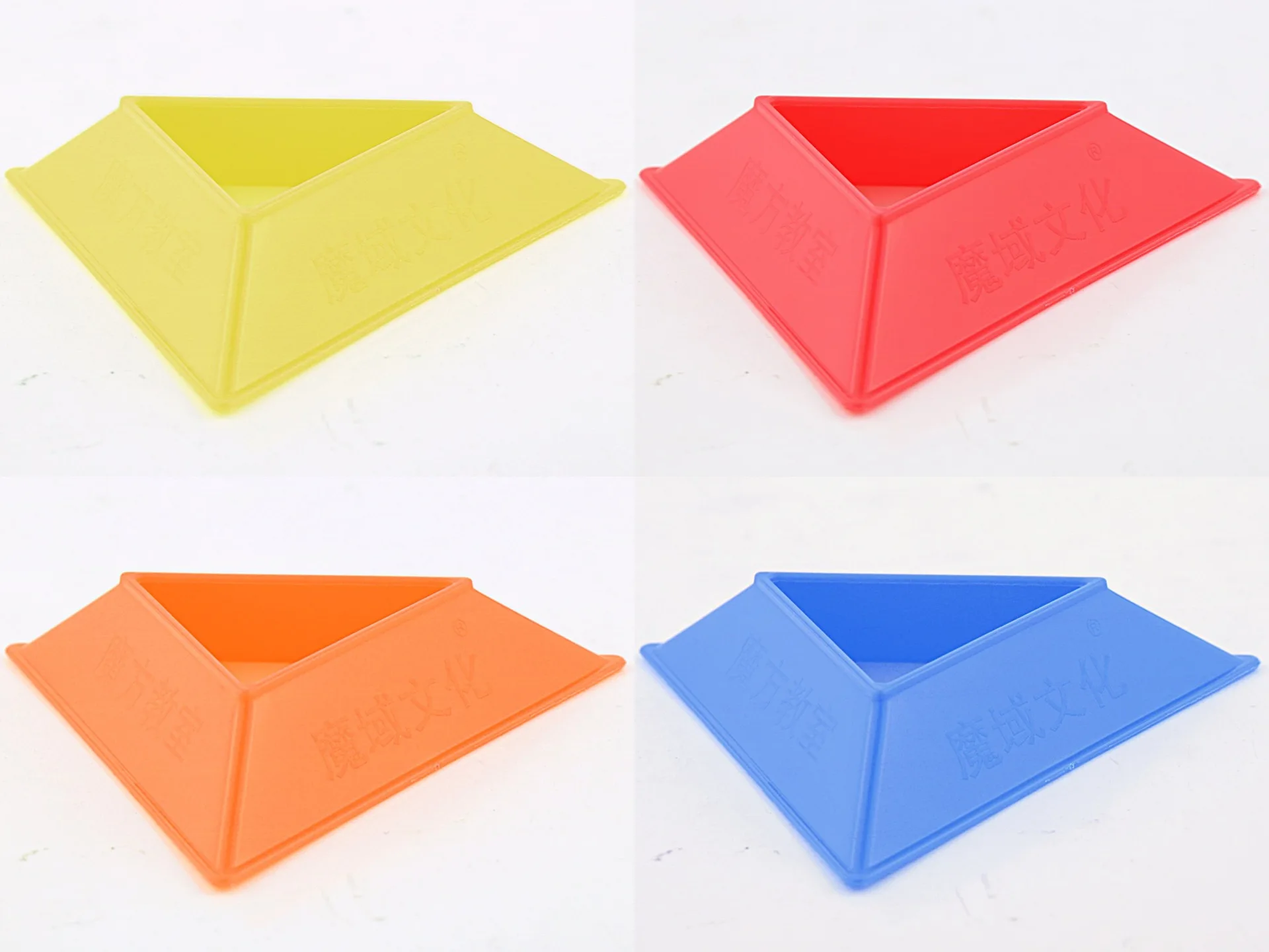 MoYu Puzzle пластиковые подставки смешанные цвета 10 шт./лот магический куб базовый цвет красочные высокое качество Детские Игрушки для раннего обучения