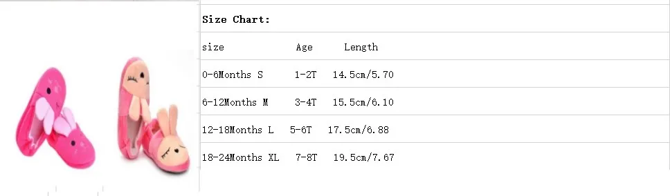 Обувь для маленьких девочек; осенне-зимняя обувь для девочек и мальчиков; хлопковые тапочки с кроликами; повседневная одежда для детей и малышей