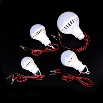 

1pc Practical LED Bulbs 12V DC 3W 5W 7W LED Lamp Home Camping Hunting Emergency Outdoor Light Lamp