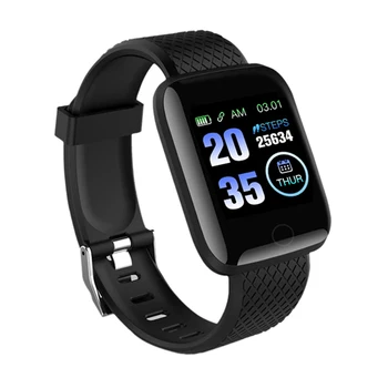 

116 Plus Bluetooth Smart Wristband Sports Fitness Bracelet Blood Pressure Measurement Watches Pedometer Smart Band
