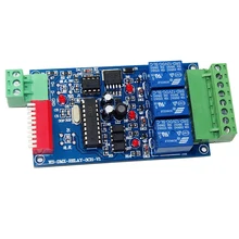 DC12V 3CH DMX 512 RELAY OUTPUT,10A*3CH LED dmx512 Controller board, LED DMX512 Decoder,Relay Switch Controller