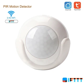 

WiFi Smart Life Battery Powered Tuya PIR Motion Sensor Detector Home Alarm System work with IFTTT