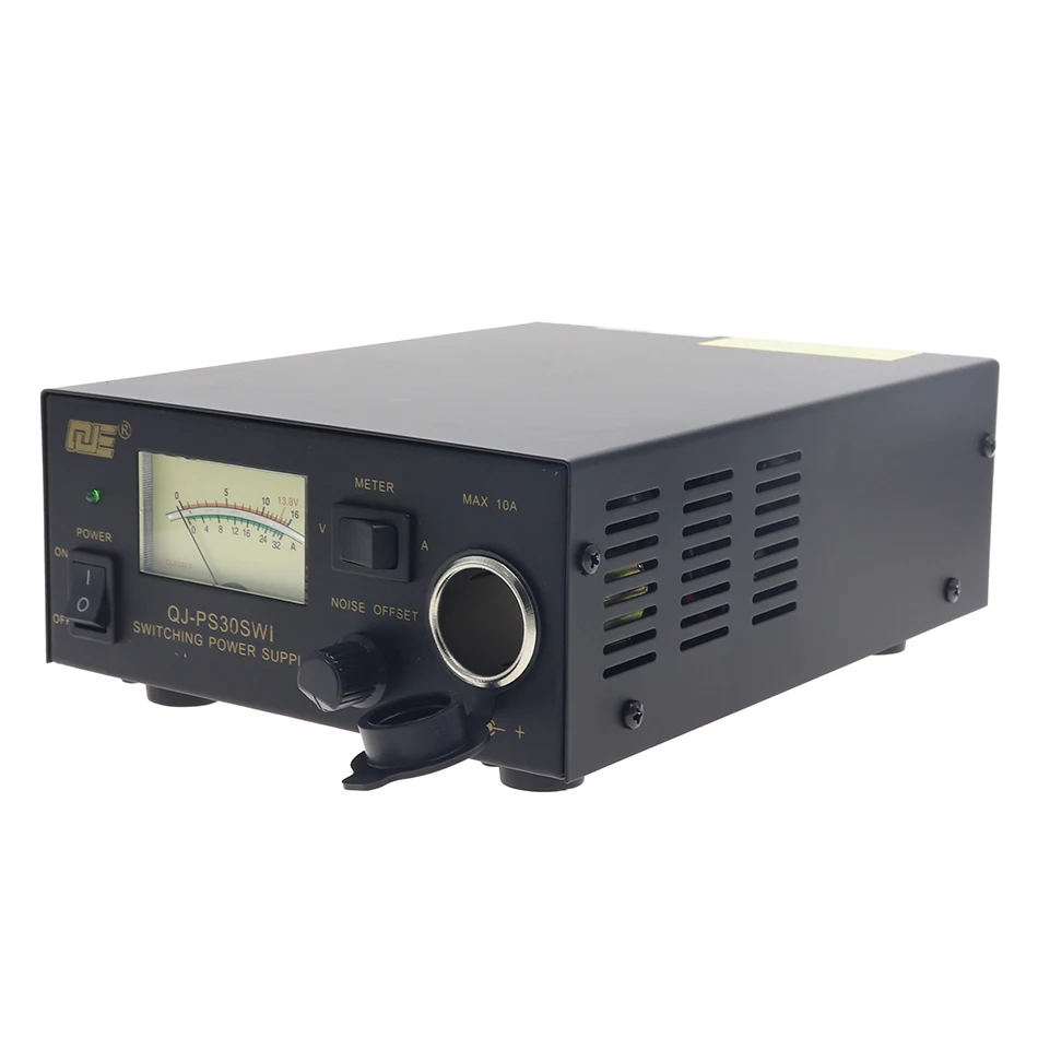Gold QJE PS30SWI DC Регулируемый источник питания 13,8 V фиксированный выход предназначен для коммуникационного оборудования 30A - Color: Gold