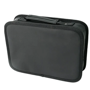 

Professional Barber Hair Tool Bags Salon Hairdressing Scissor Clipper Comb Storage Case Can Hold Hair Dryer Training Head