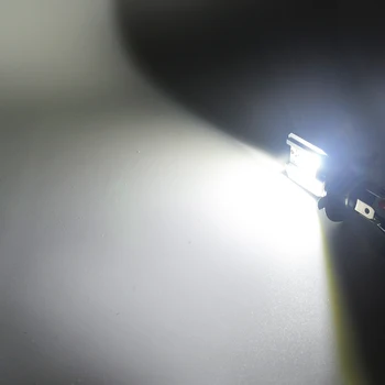 

2Pcs H4/H6 LED Super Bright White COB 2SMD Replacement Bulbs For Car Fog Lights Daytime Running Lights DRL Lamps Accessories