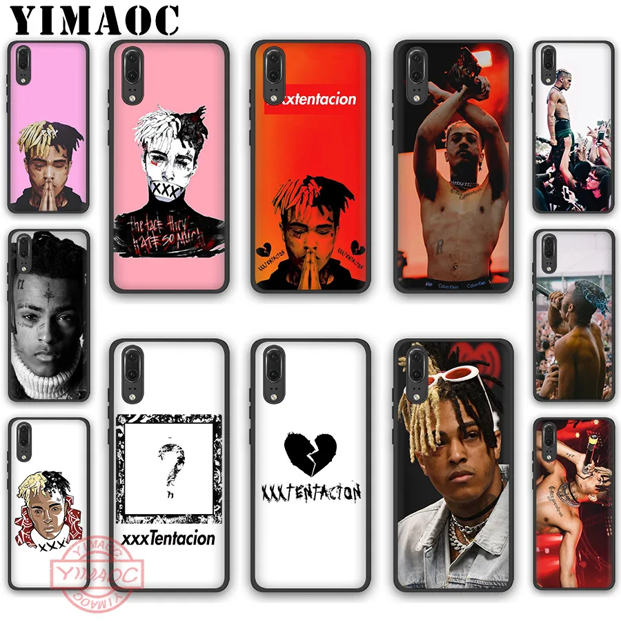 YIMAOC RAP MCing XXXTentacion музыка Мягкий силиконовый чехол для Huawei P Smart Z Plus Y6 Y7 Y9 Prime 2018 2019 |