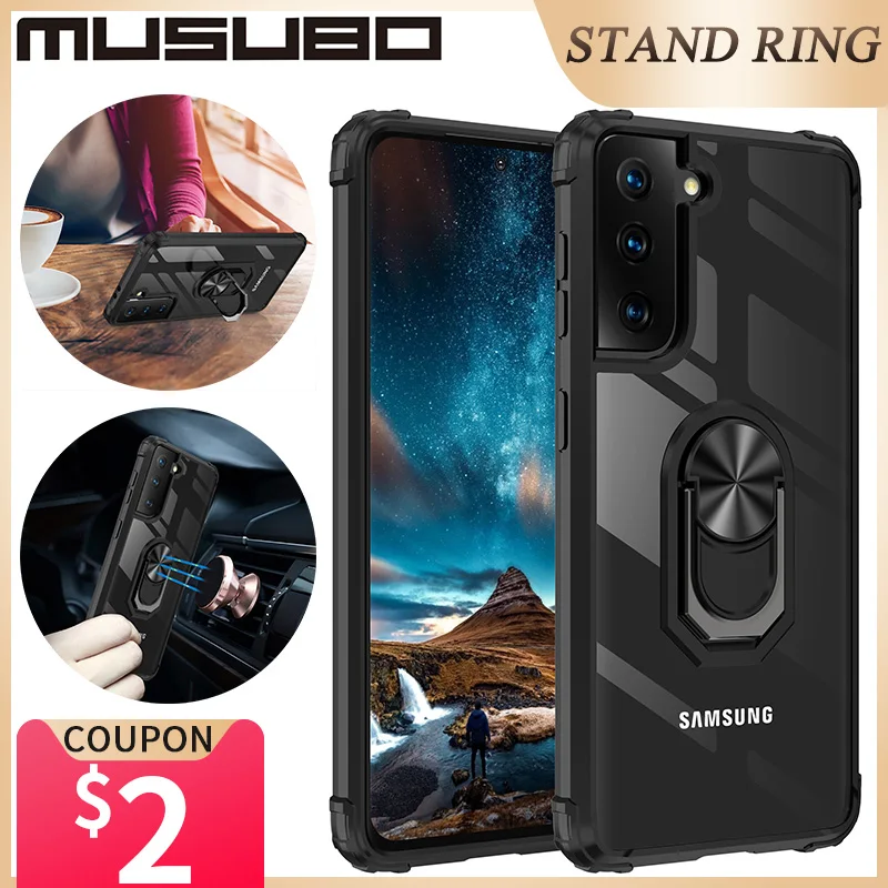 Musubo Роскошный чехол для Samsung Galaxy S21 Ultra S20 FE Note 20 10 Plus S10 Coque Funda Cover A72 A21S A52 A51 A12 5G |