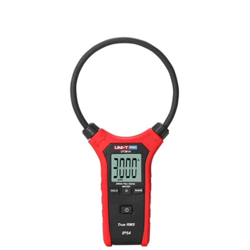 

UNI-T UT281A Smart AC 3000A Digital Flexible Clamp Meter Multimeter Handheld Voltage Current Resistance Frequency Test Backlight