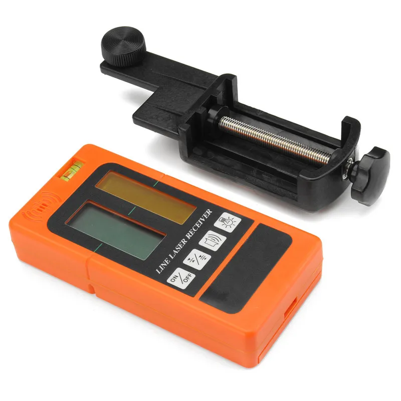 

Laser Level Detector Receiver for Levelsure Electronic Leveling 2/5/12 Lines Vertical Horizontal for Red/Green Light