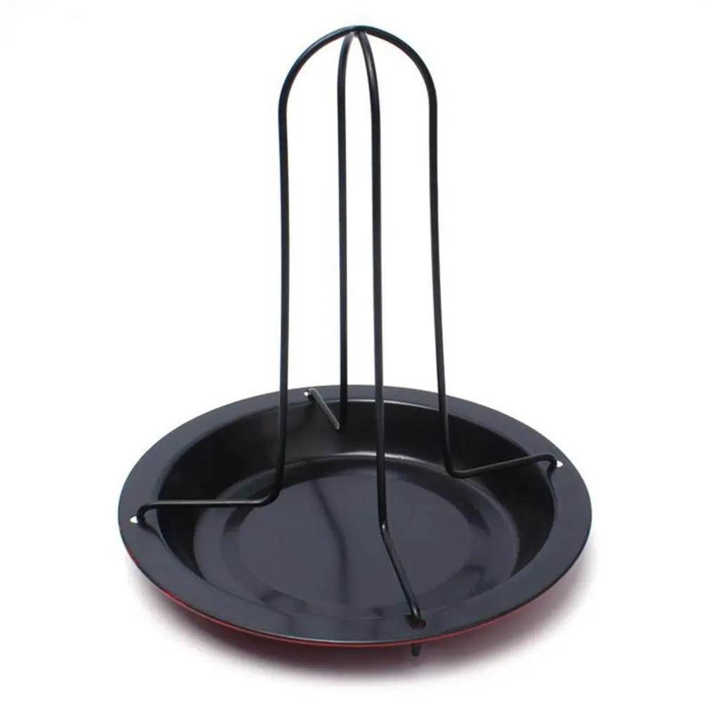 Round Charcoal BBQ Adjustable Grill Tripod Barbecue Portable Camping