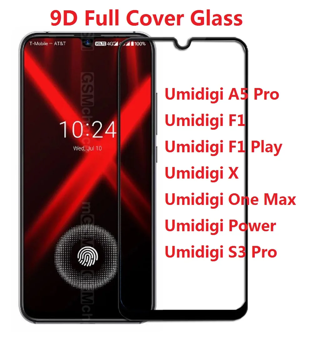 9H взрывозащищенное Закаленное стекло с защитой от царапин для Umidigi S3 A5 Pro F1 Play X One