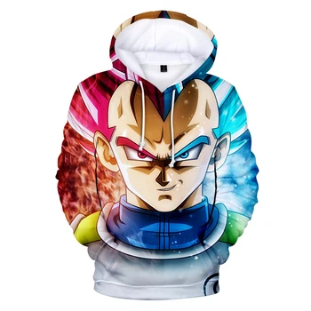 

Super Dragon Ball Hoodies Men Pullover Hoodie men's and women's fashion Harajuku Dragon Ball Z GoKu autumn and winter sweatshirt