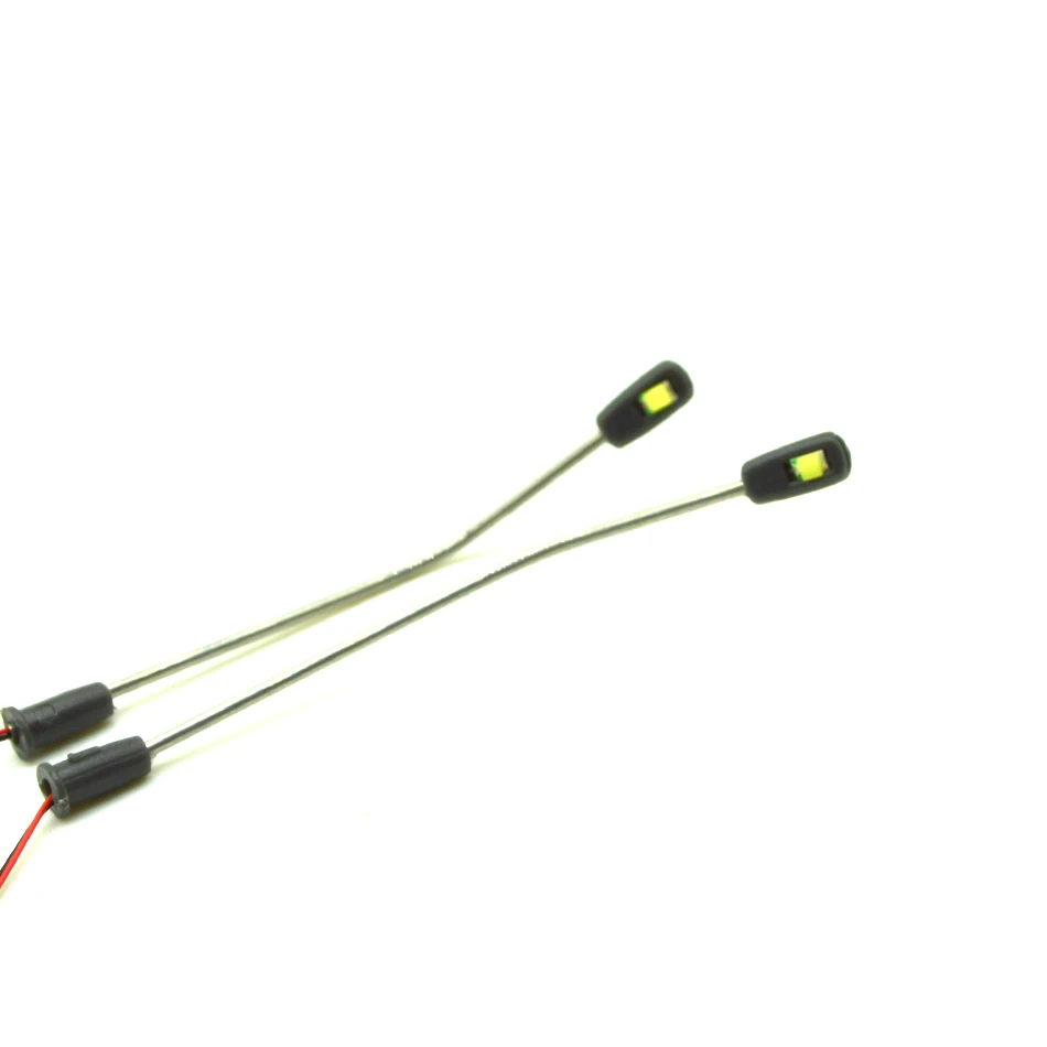 

1:300 Scale Model Street Copper Light For Diorama Miniature Architecture Scenery Stainless White LED 3V Model Copper Lampost