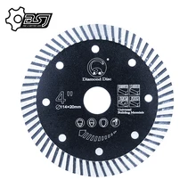 

4.0"Cutting blade Hot pressed sintered Mesh Turbo Diamond Saw blades porcelain tile Cutting Disc marble circular saw blade 115mm