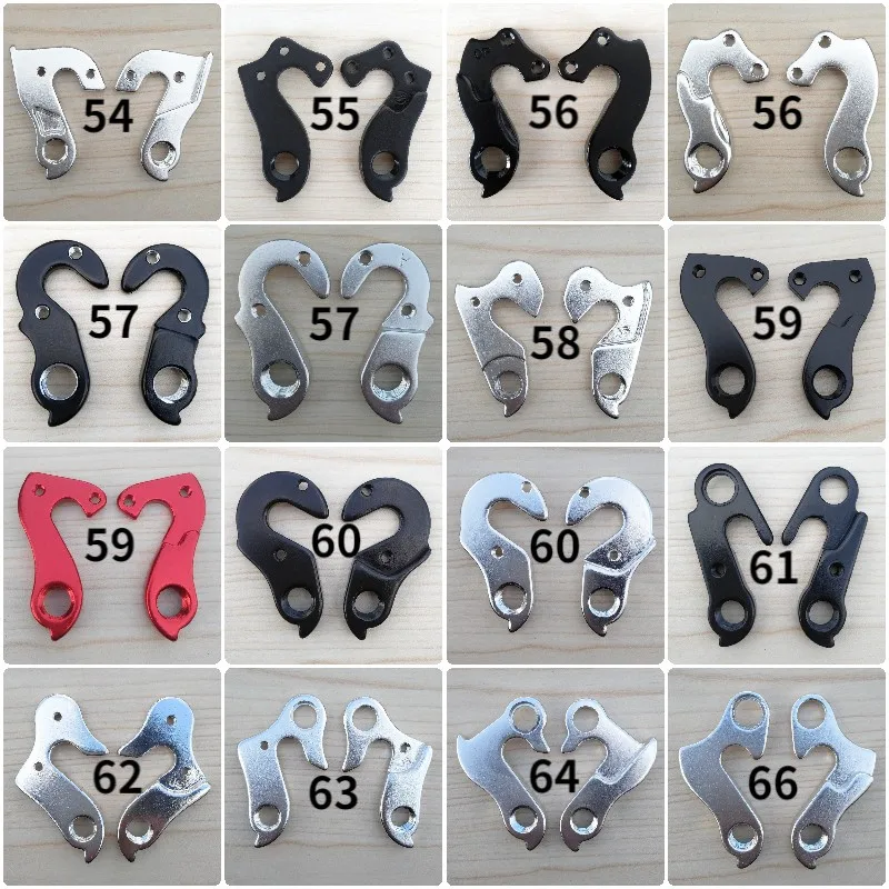 1Pc Bicicletta Gear Deragliatore Gancio Estendere Mech Dropout Frame Hanger Per Scott Specialized Stephen Trek Numero 55-66