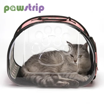 

S/L Transparent Cat Dog Carrier Outdoor Pet Travel Bag Portable Breathable Puppy Handbag Space Capsule Pets Supplies