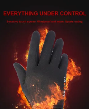 

Running Gloves Plush Gloves For Outdoor Winter Autumn Cold Proof Mountaineering Men Women Windproof Warm Fitness Riding Gloves